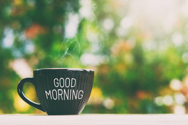Coffee - Drink, Waking up, Breakfast, Morning, outdoors